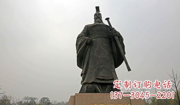 许昌铸铜刘邦雕塑